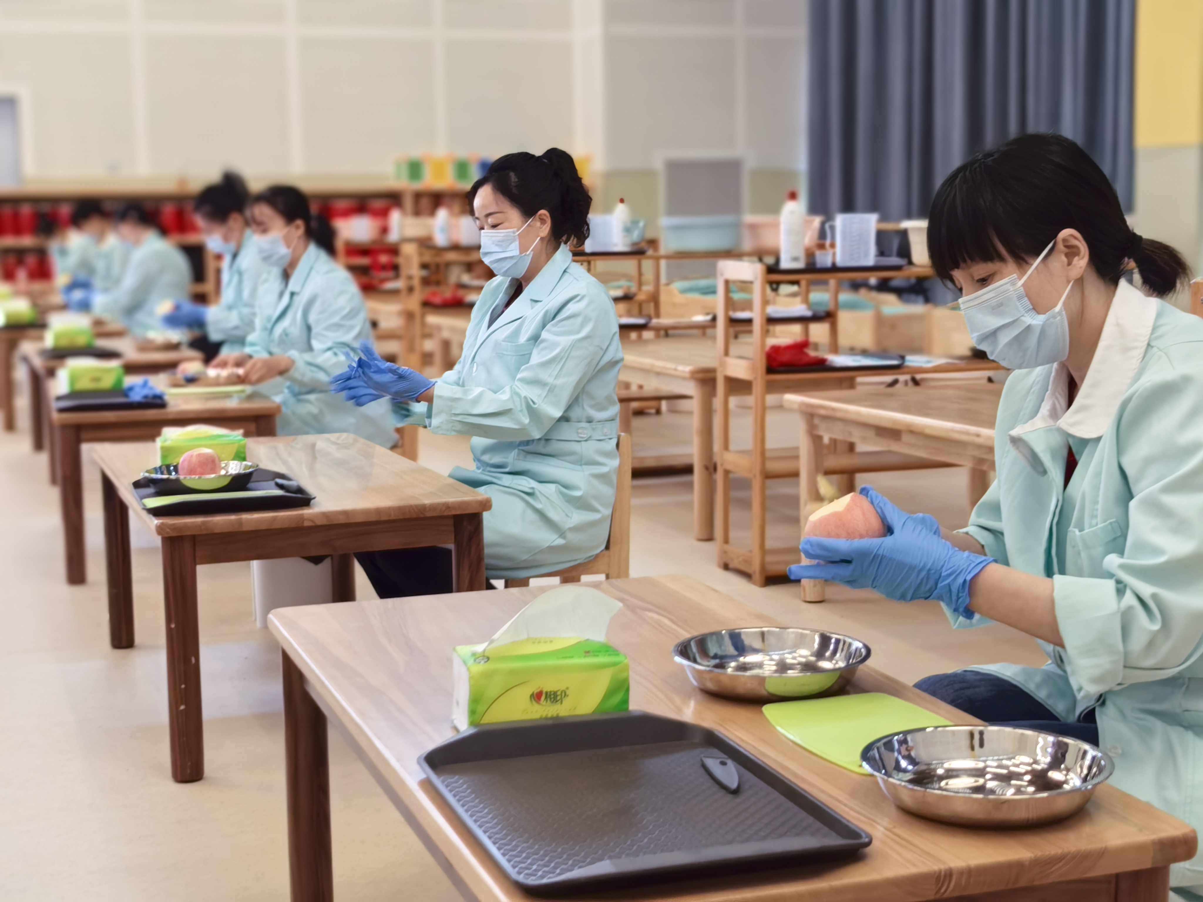 科学城春蕾学校举办“安康杯”岗位技能大赛(图6)