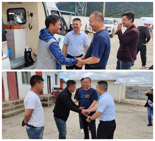 九〇三医院党委班子成员带队赴布拖县调研督导