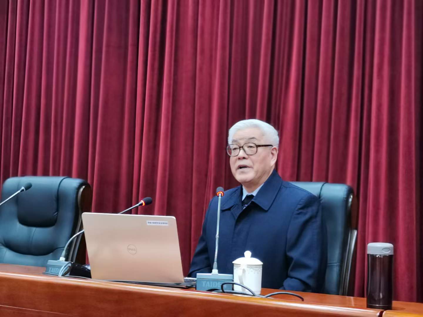 两弹精神永传承 院史教育促成长 ——春雷街道党性教育宣讲团进校园(图2)