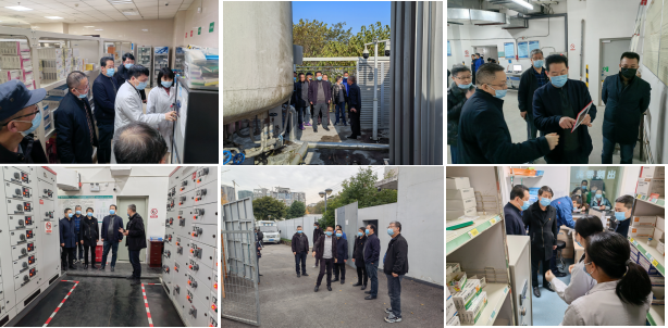 公管部黎晓冬副部长带队检查学校及医院 安全生产工作(图4)