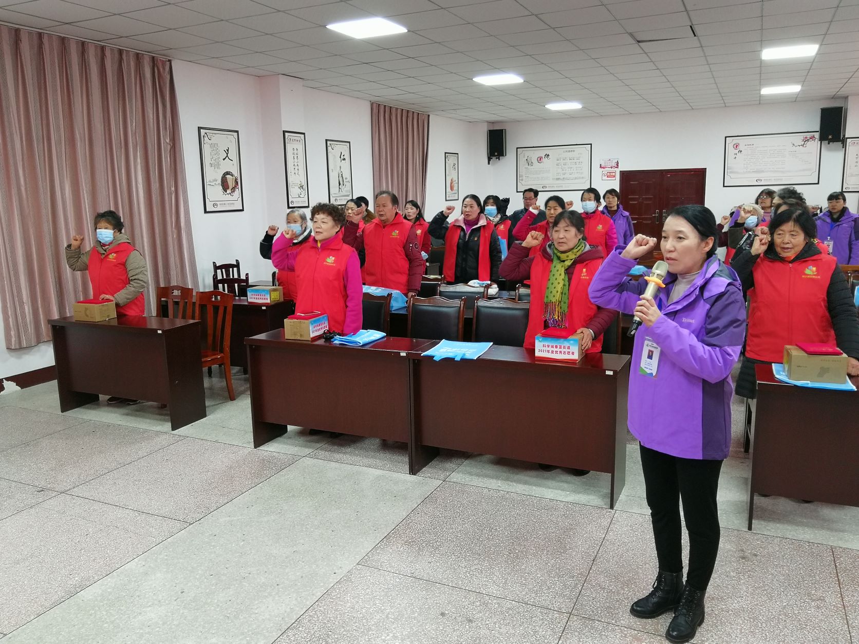 春雷街道工作动态 （志愿者表彰工作专刊—2021年第二十九期）(图3)