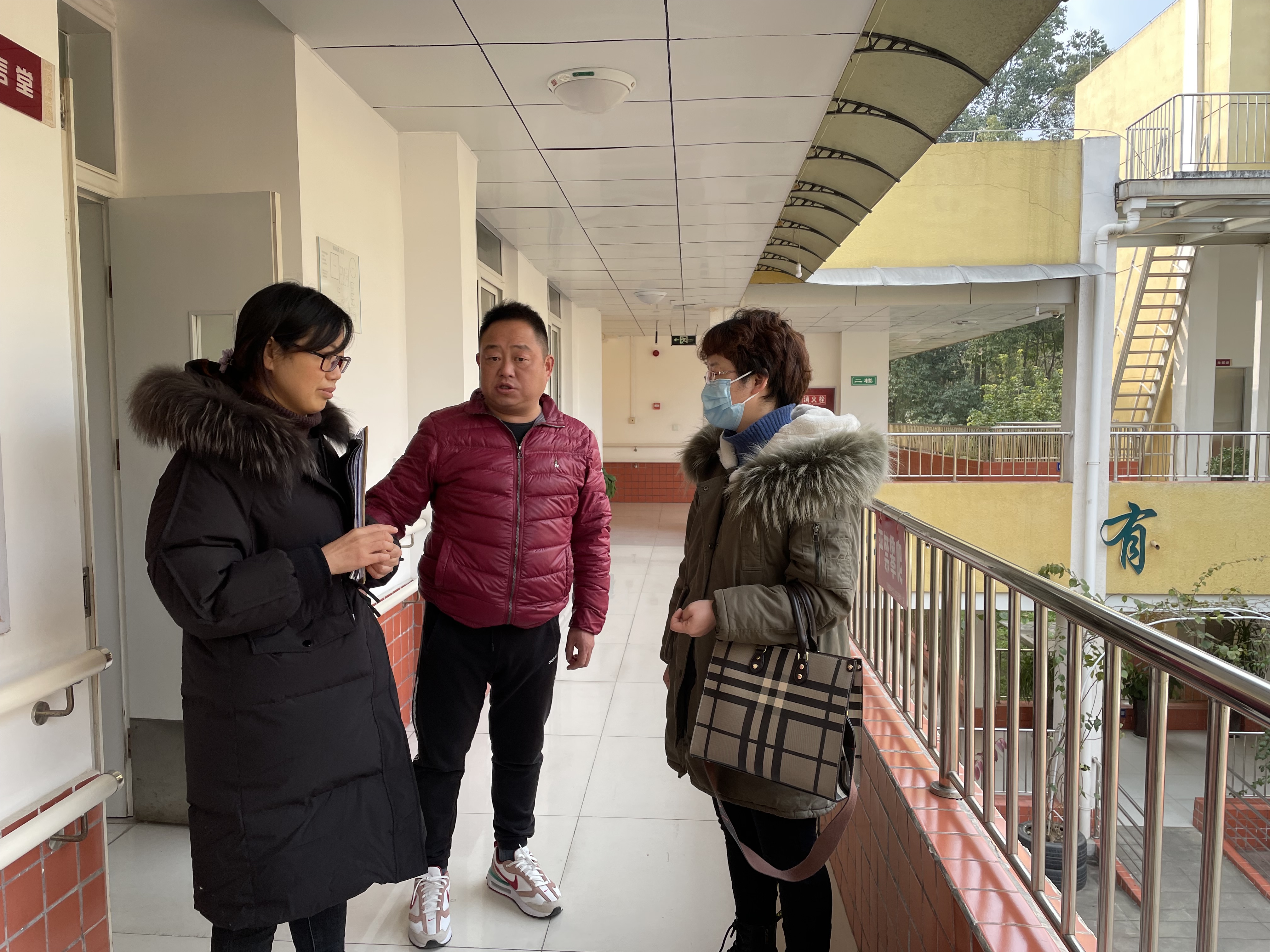 科学城民政局开展养老服务场所疫情防控检查(图2)