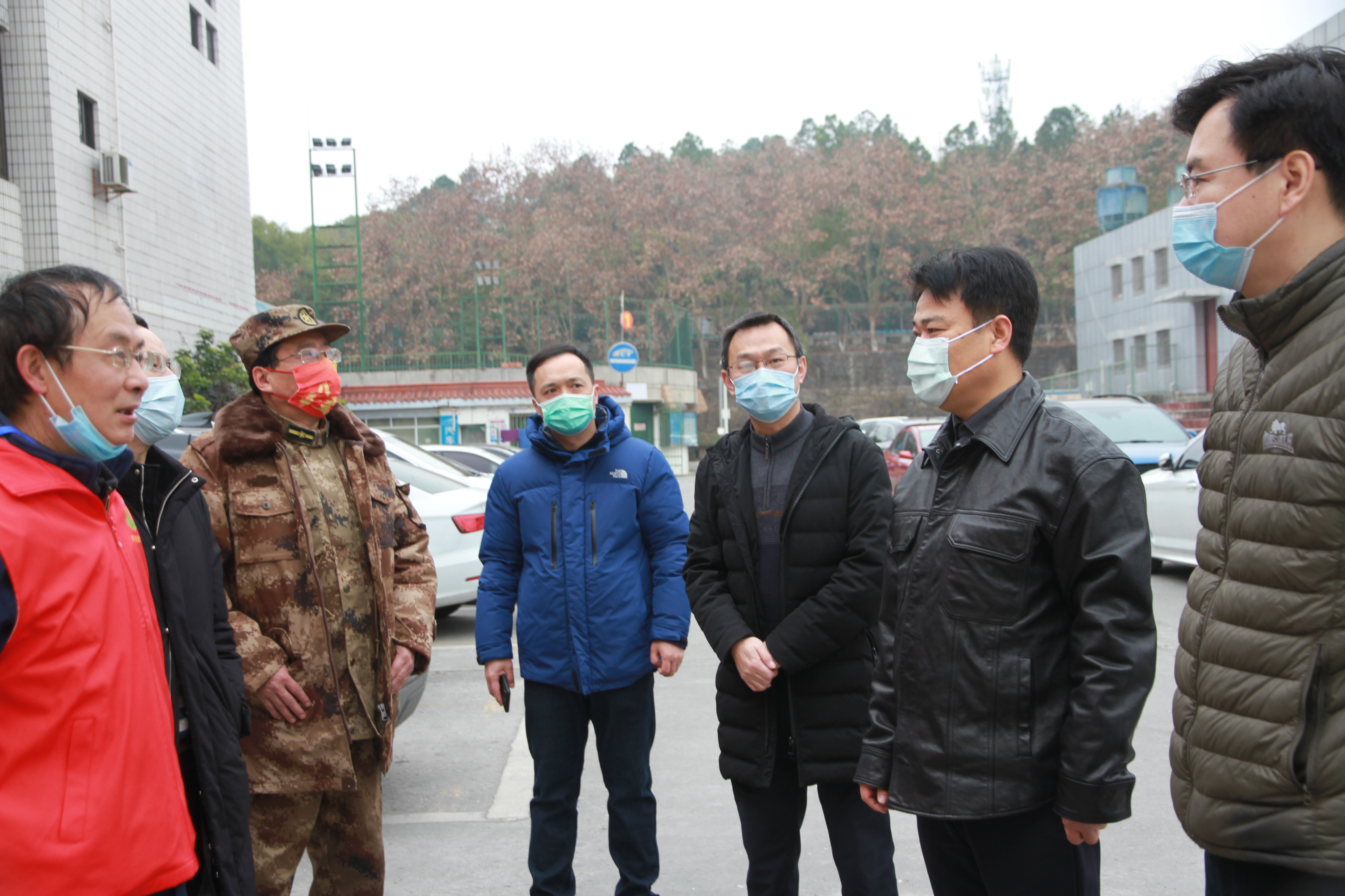  保障平安返岗 中物院民兵应急分队筑起迷彩防线(图1)