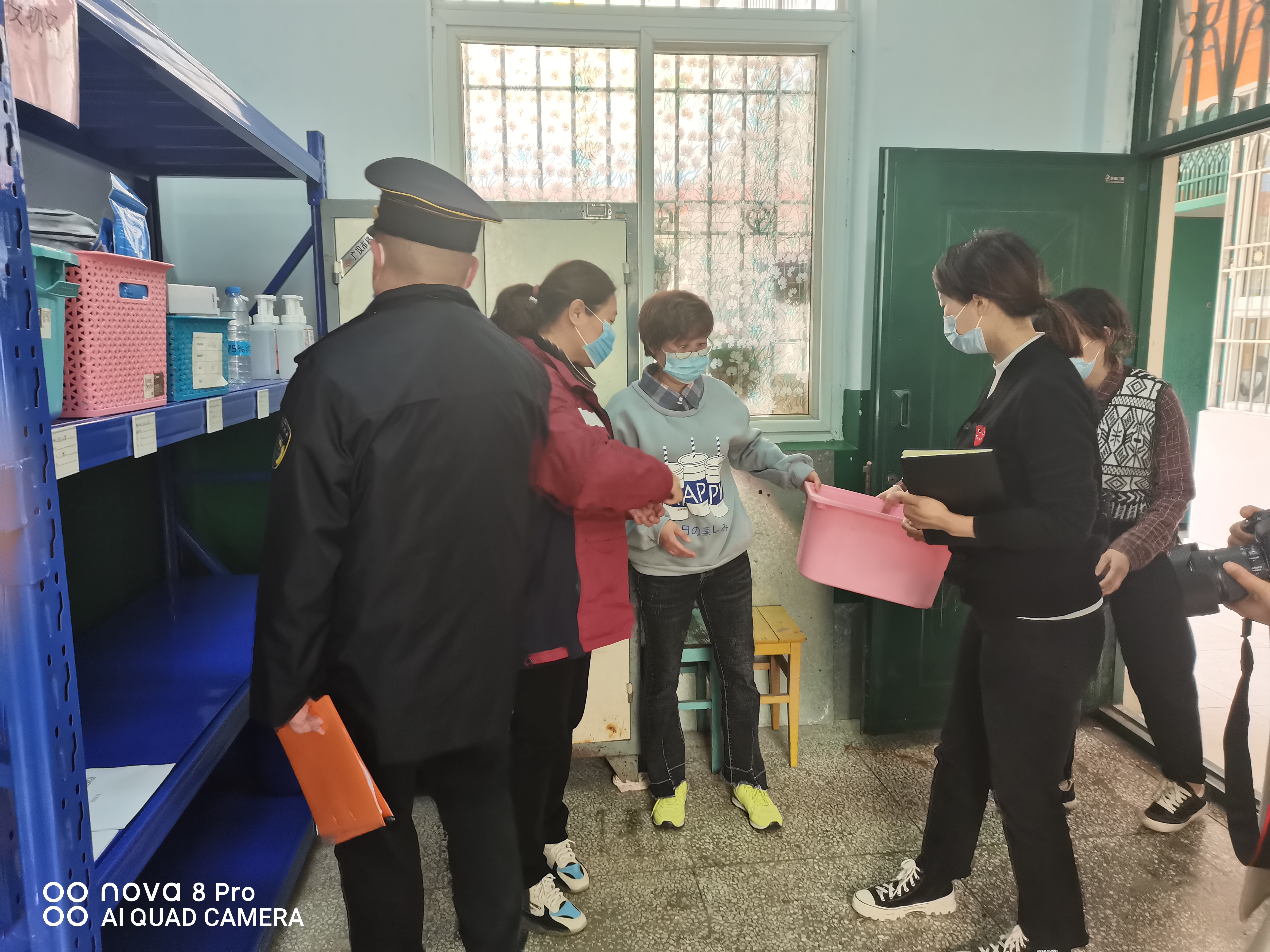 平安开学!科学城卫生执法和疾控中心联合开展2022年春季开学疫情防控督导检查(图5) 平安开学!科学城卫生执法和疾控中心联合开展2022年春季开学疫情防控督导检查(图5)