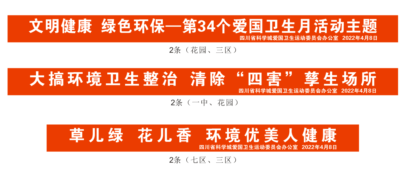 四月春深,科学城第34个爱国卫生月活动来了!(图3) 四月春深,科学城第34个爱国卫生月活动来了!(图3)
