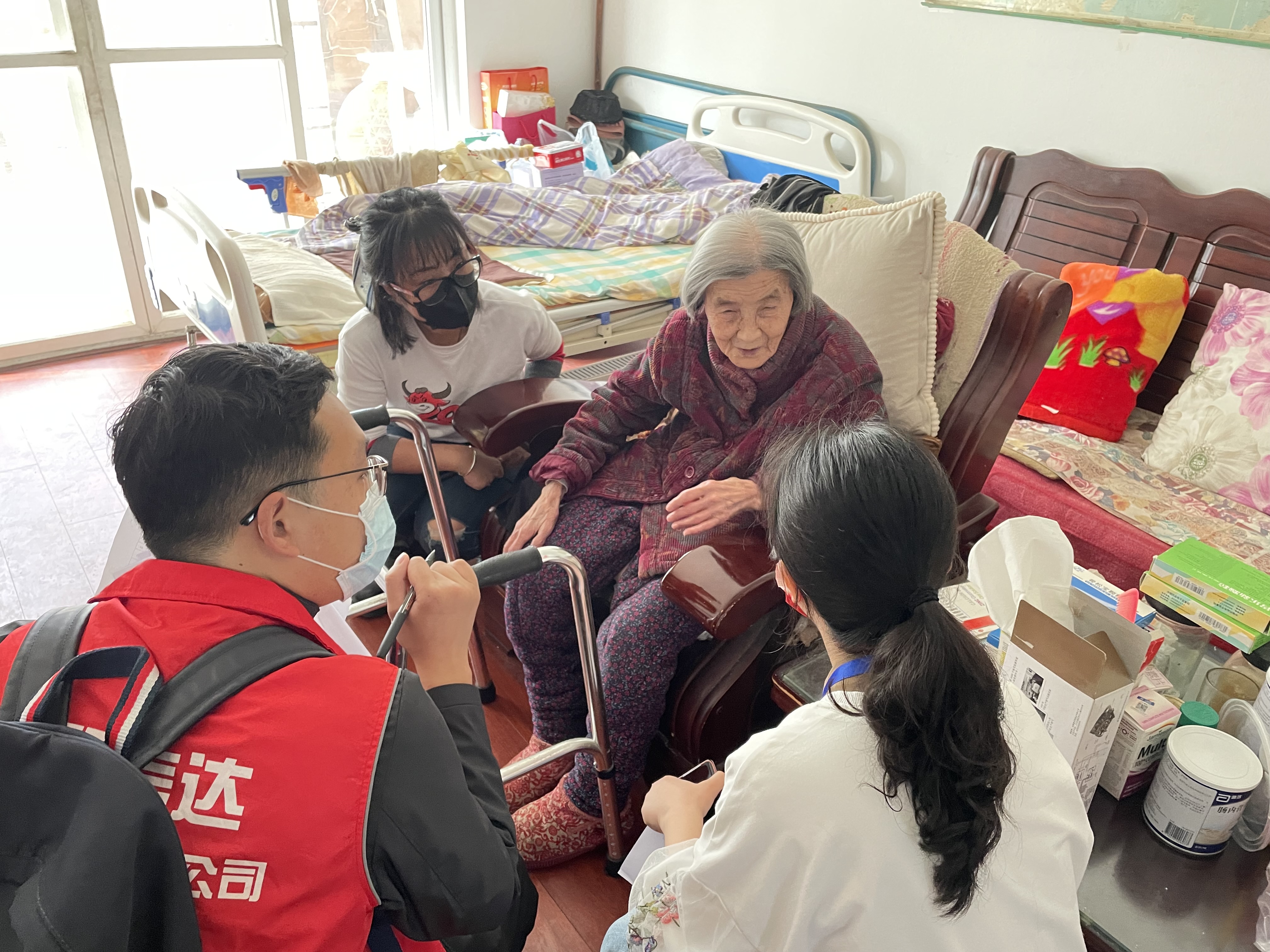 科学城民政局 开展居家和社区养老服务提升项目 入户评估工作(图1)