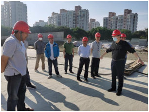 王洋副院长视察中物院春蕾小学建设现场(图13)