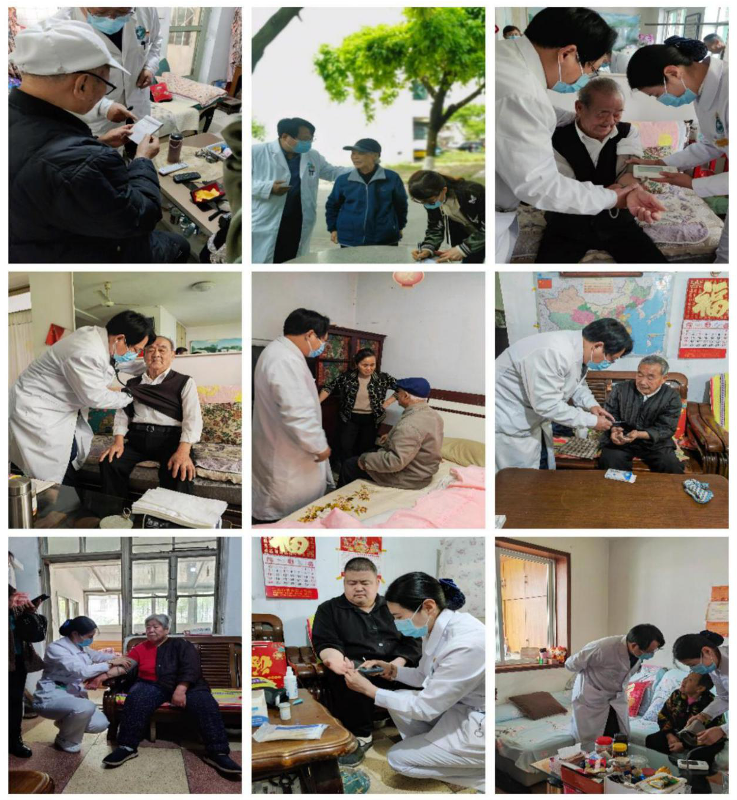支部共建办实事 送医上门暖人心  九〇三医院机关党支部上门服务七所老人(图3)
