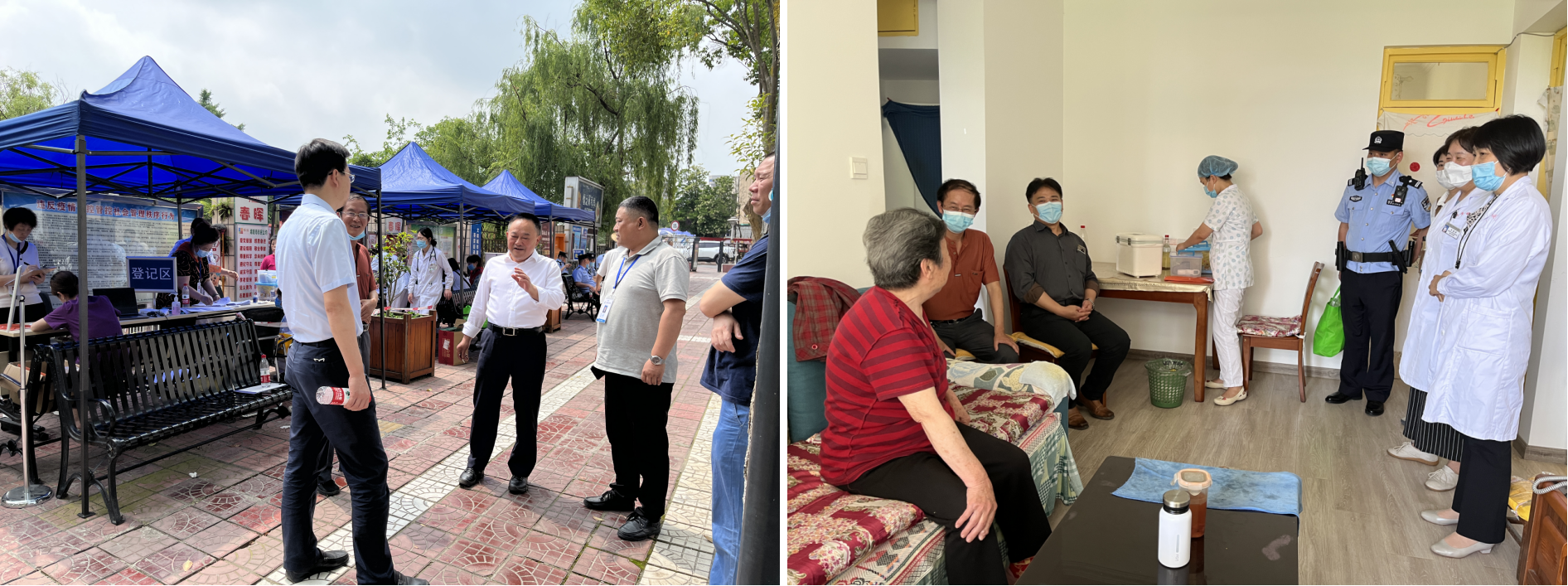 “加强老年人疫苗接种,筑牢社区免疫屏障” ——科学城春雷街道组织开展60岁以上老年人疫苗接种攻坚行动(图7) “加强老年人疫苗接种,筑牢社区免疫屏障” ——科学城春雷街道组织开展60岁以上老年人疫苗接种攻坚行动(图7)