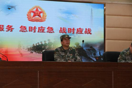 吹响民兵军训集结号，锻造应急应战铁拳头 吹响民兵军训集结号，锻造应急应战铁拳头   ——2022年度中物院民兵应急分队开训动员会  (图1)