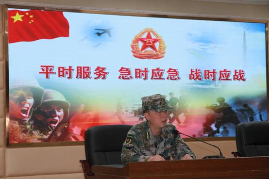 吹响民兵军训集结号，锻造应急应战铁拳头 吹响民兵军训集结号，锻造应急应战铁拳头   ——2022年度中物院民兵应急分队开训动员会  (图4)