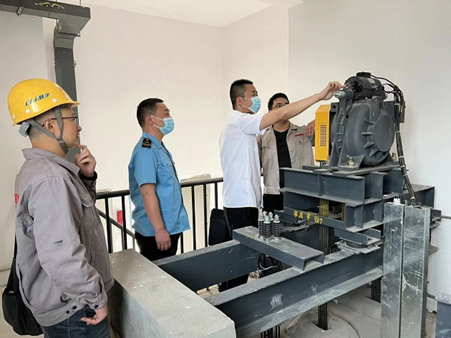 科学城市场监管局开展电梯鼓式制动器安全隐患排查专项行动(图2)