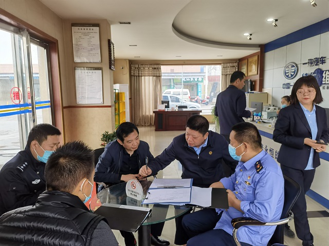 科学城市场监管局开展报废机动车回收拆解行业专项排查整治行动(图1)