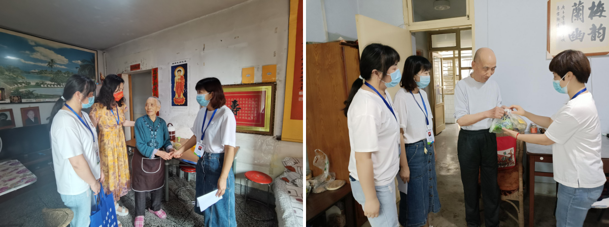 粽叶飘香传温暖 佳节防疫护安康 ——春雷街道开展端午节助力疫苗接种志愿服务活动(图1)