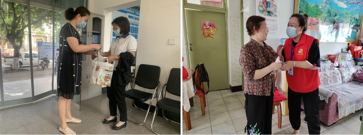 粽叶飘香传温暖 佳节防疫护安康 ——春雷街道开展端午节助力疫苗接种志愿服务活动(图5)