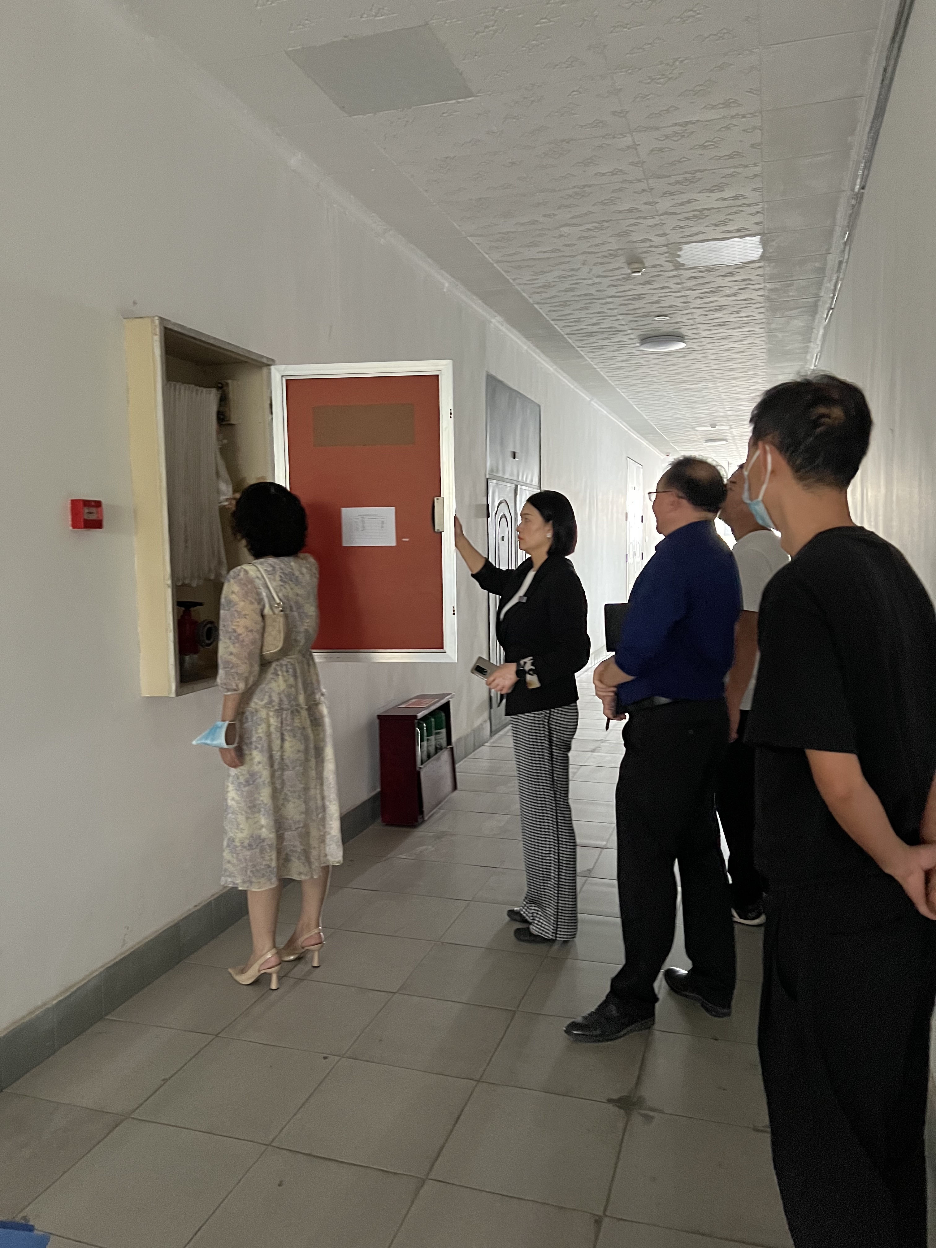 教文中心开展集中年休假前安全专项检查(图1)