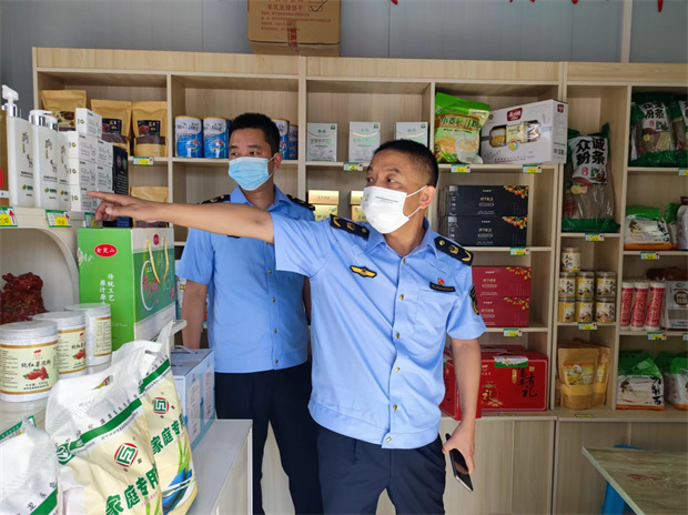 科学城市场监管局开展生活集市专项整治(图7)