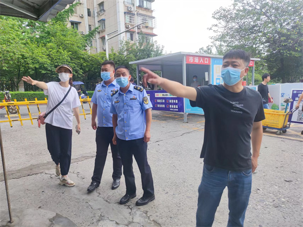 科学城市场监管局开展生活集市专项整治(图8)