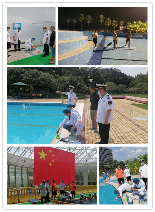 科学城卫生执法监督支队对辖区游泳场所持续开展检查(图2) 科学城卫生执法监督支队对辖区游泳场所持续开展检查(图2)