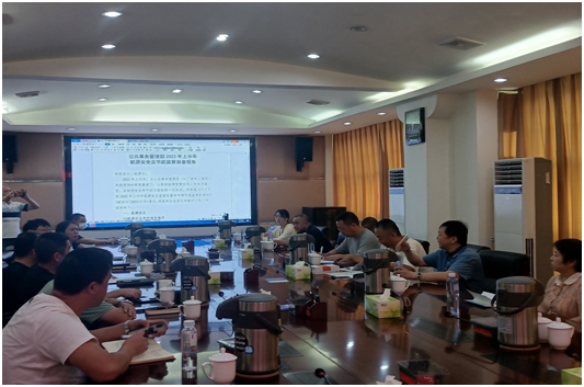 公管部顺利完成上半年能源安全监督及节能监察迎检工作(图1)