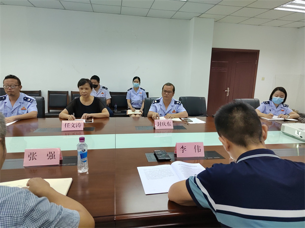 绵阳市税务局局长张强到科学城调研指导税务工作(图1)