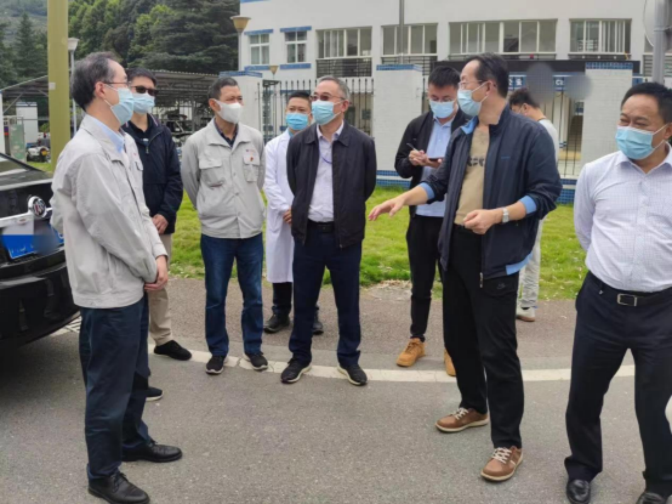 王洋到七所检查指导疫情防控工作(图1) 王洋到七所检查指导疫情防控工作(图1)
