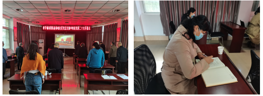 春雷街道党工委集中收看党的二十大开幕式(图3) 春雷街道党工委集中收看党的二十大开幕式(图3)