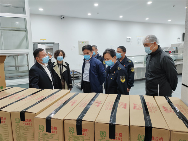 科学城食安委主任督查食堂食品安全工作(图3)