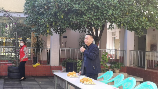 孝老爱亲  向上向善     ——科学城民政局走进久远老年关爱中心送温暖(图1)