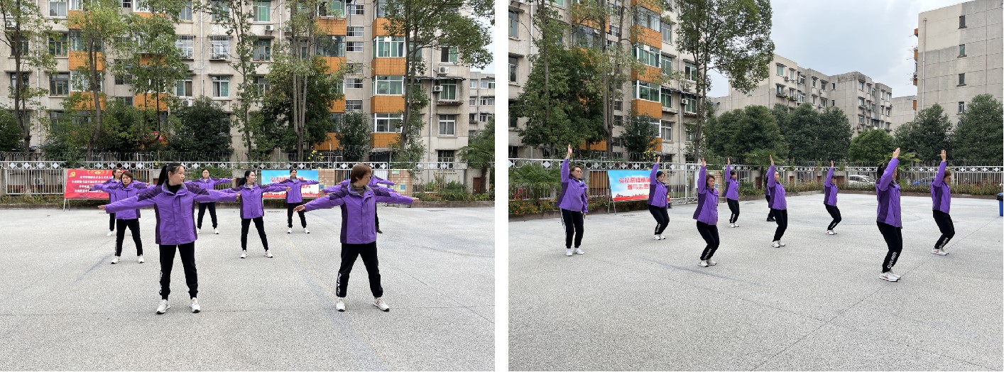 社区中心分工会开展冬季广播操比赛活动(图3) 社区中心分工会开展冬季广播操比赛活动(图3)