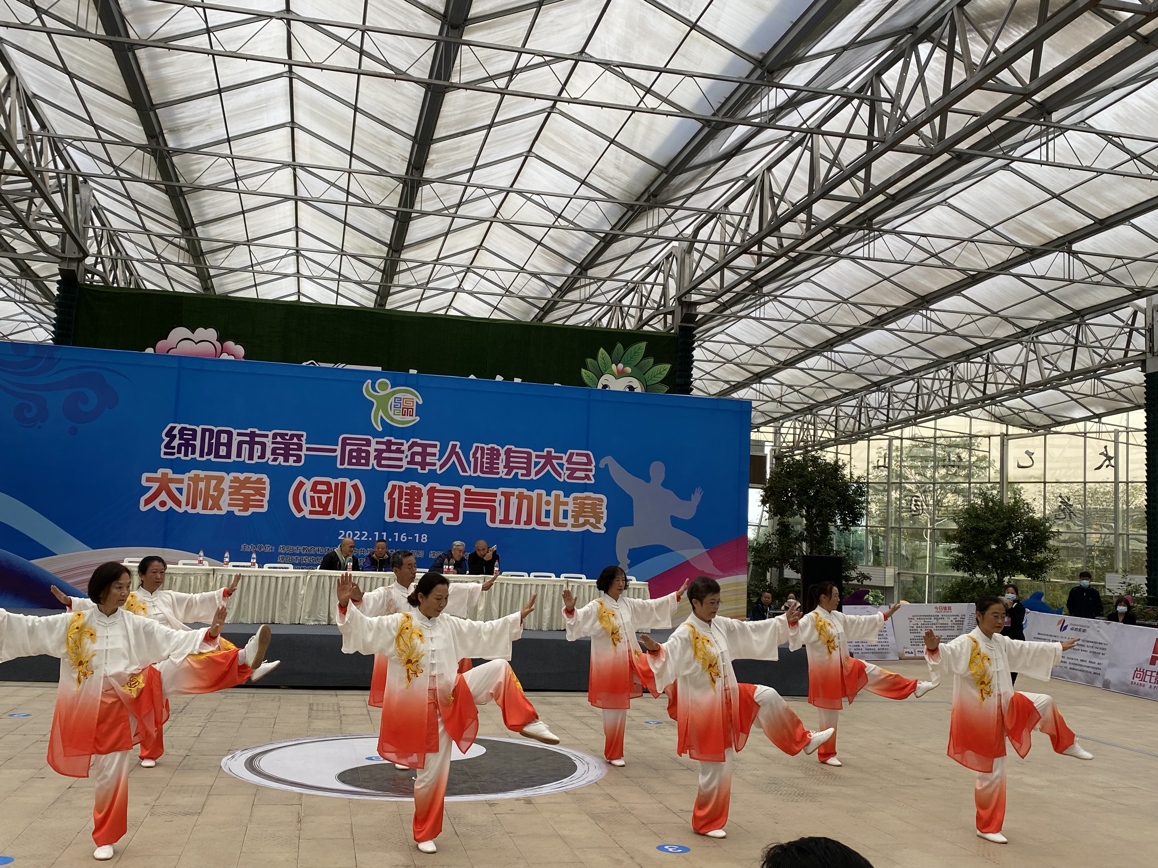 拳剑飘逸舞多姿  太极健身展风采 (图6)