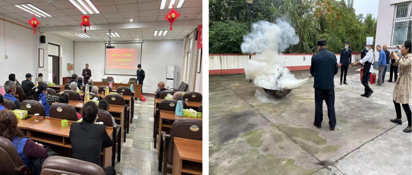 春雷街道开展2022年“11.9消防日”演练活动(图7) 春雷街道开展2022年“11.9消防日”演练活动(图7)