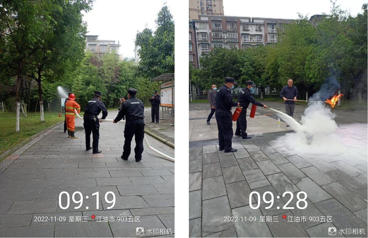 春雷街道开展2022年“11.9消防日”演练活动(图13) 春雷街道开展2022年“11.9消防日”演练活动(图13)