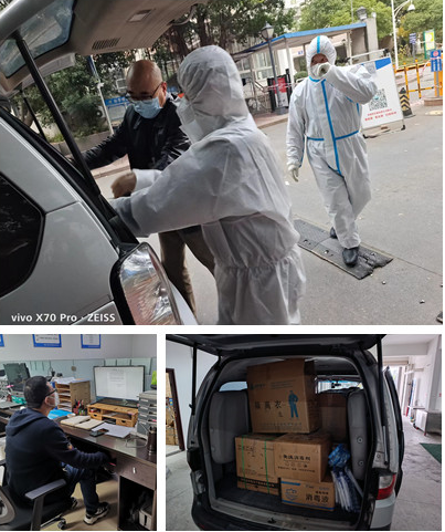 筑牢抗疫保障线，后勤服务在行动！(图3)