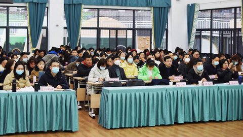 科学城春蕾学校召开2023年新学期工作部署会(图4)
