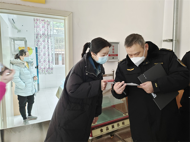 科学城市场监管局开展春季学校开学食品安全专项检查(图2)