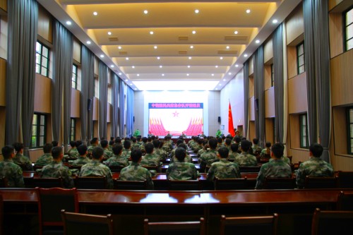 砺兵两弹城，建功中物院—中物院民兵应急分队开训(图1)