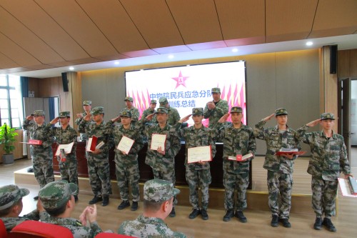 2023年度中物院民兵应急分队训练工作圆满结束(图3)