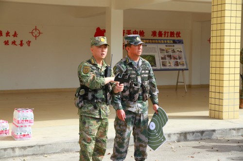 中物院人武部组织基干民兵进行轻武器实弹射击考核(图5)