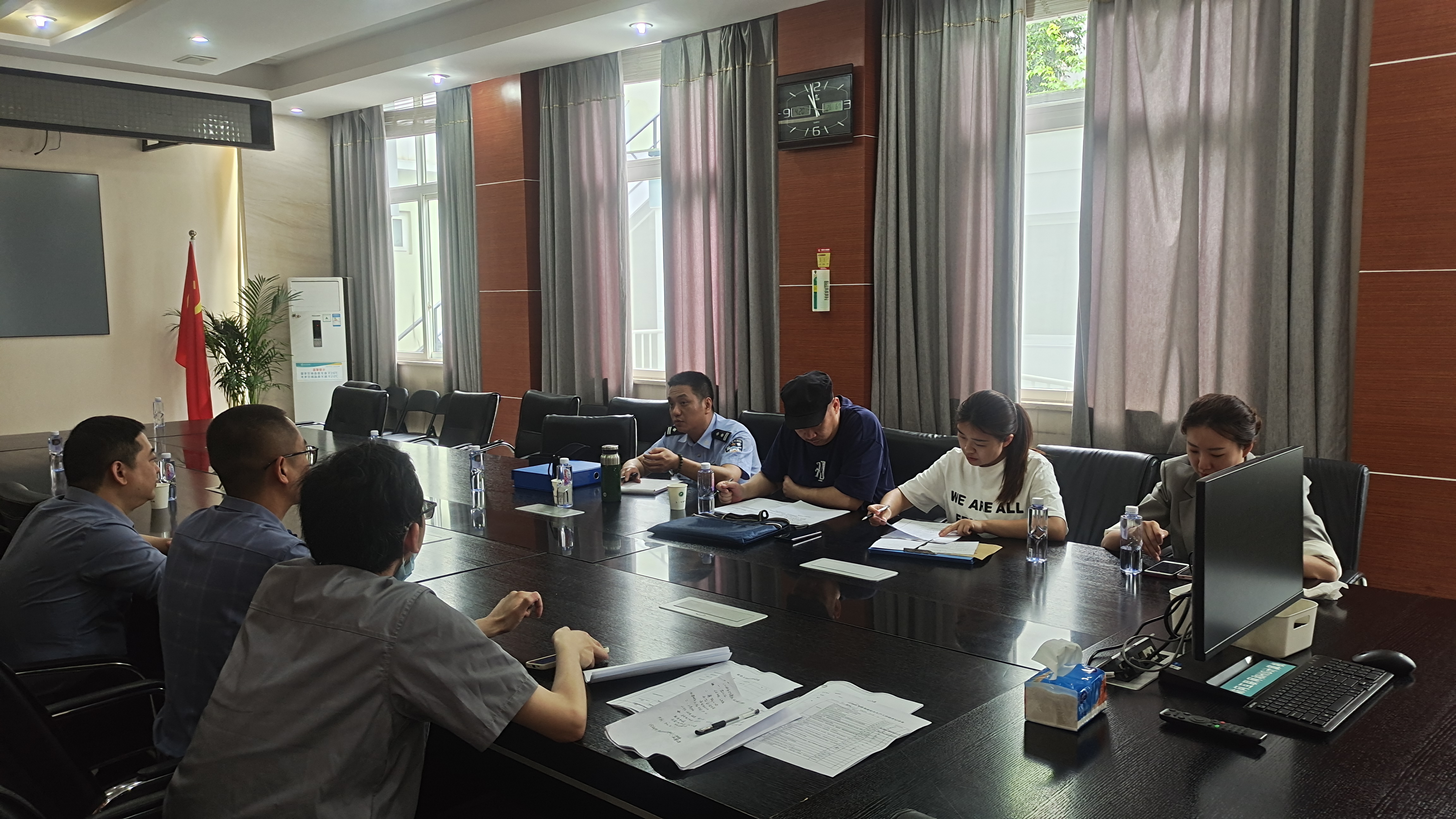 强意识 保安全 科学城卫健委开展消防安全隐患排查(图3) 强意识 保安全 科学城卫健委开展消防安全隐患排查(图3)