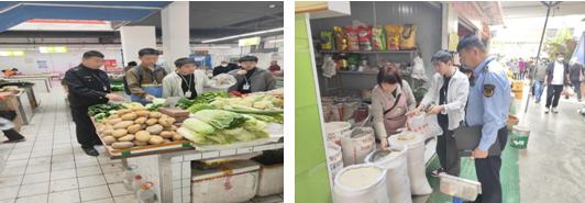 科学城市场监管局开展五一节前食品安全风险监测专项行动(图2)