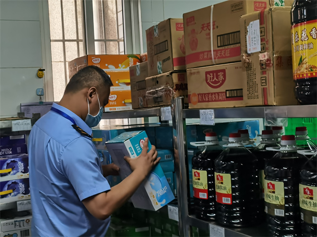科学城市场监管局全力保障2023年高考期间食品安全(图3)