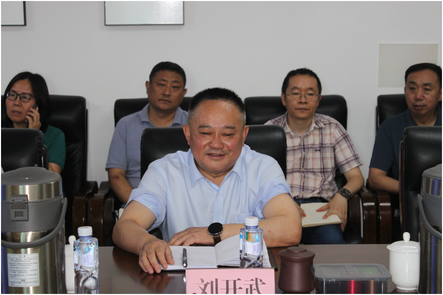游仙区委书记韩晓清到科学城办事处调研对接工作(图4)