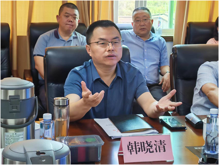 游仙区委书记韩晓清到科学城办事处调研对接工作(图5)