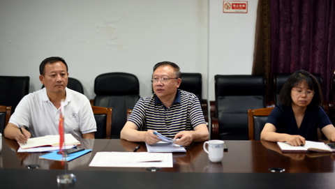科学城办事处教育督导委员会成员来校指导工作(图1)