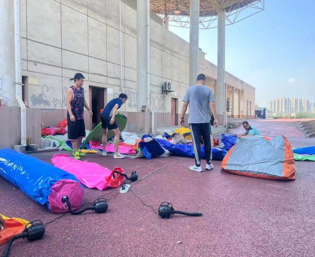 迎高温战酷暑  精心筹备院运动会(图3)