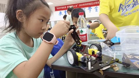 春蕾学校 · 富平县2023年青少年科技夏令营活动（三）(图3)