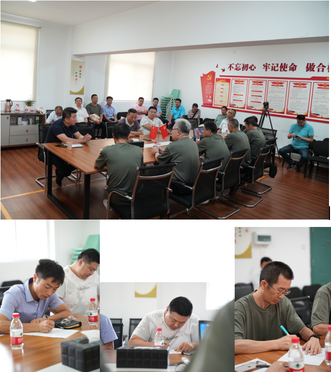 科学城春雷街道退役军人服务站开展弘扬“两弹精神”进车间座谈宣讲活动(图1) 科学城春雷街道退役军人服务站开展弘扬“两弹精神”进车间座谈宣讲活动(图1)