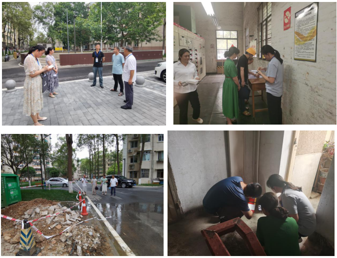 春雷街道开展2023高温假前安全检查(图1)