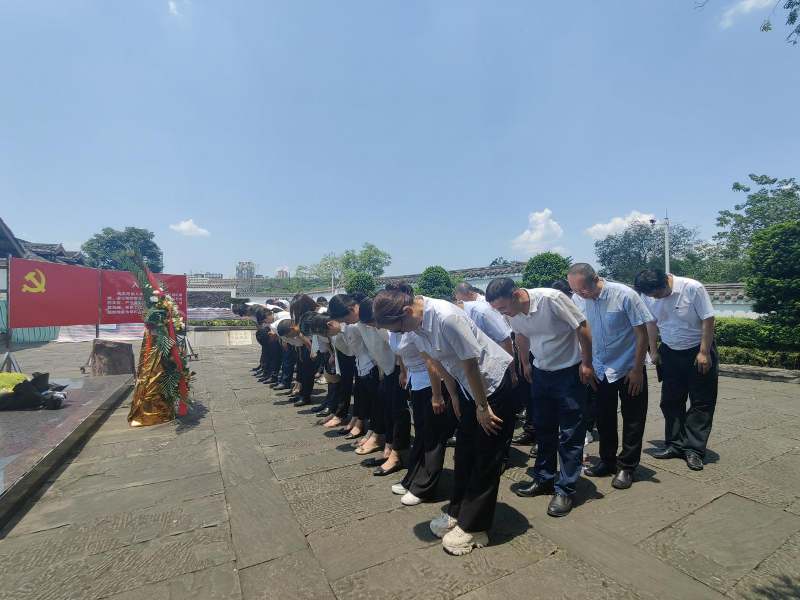 凝心铸魂学思想 清风正气建新功——九〇三医院组织领导干部赴南充开展党风廉政警示教育活动(图11)